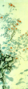 chinese painting buds